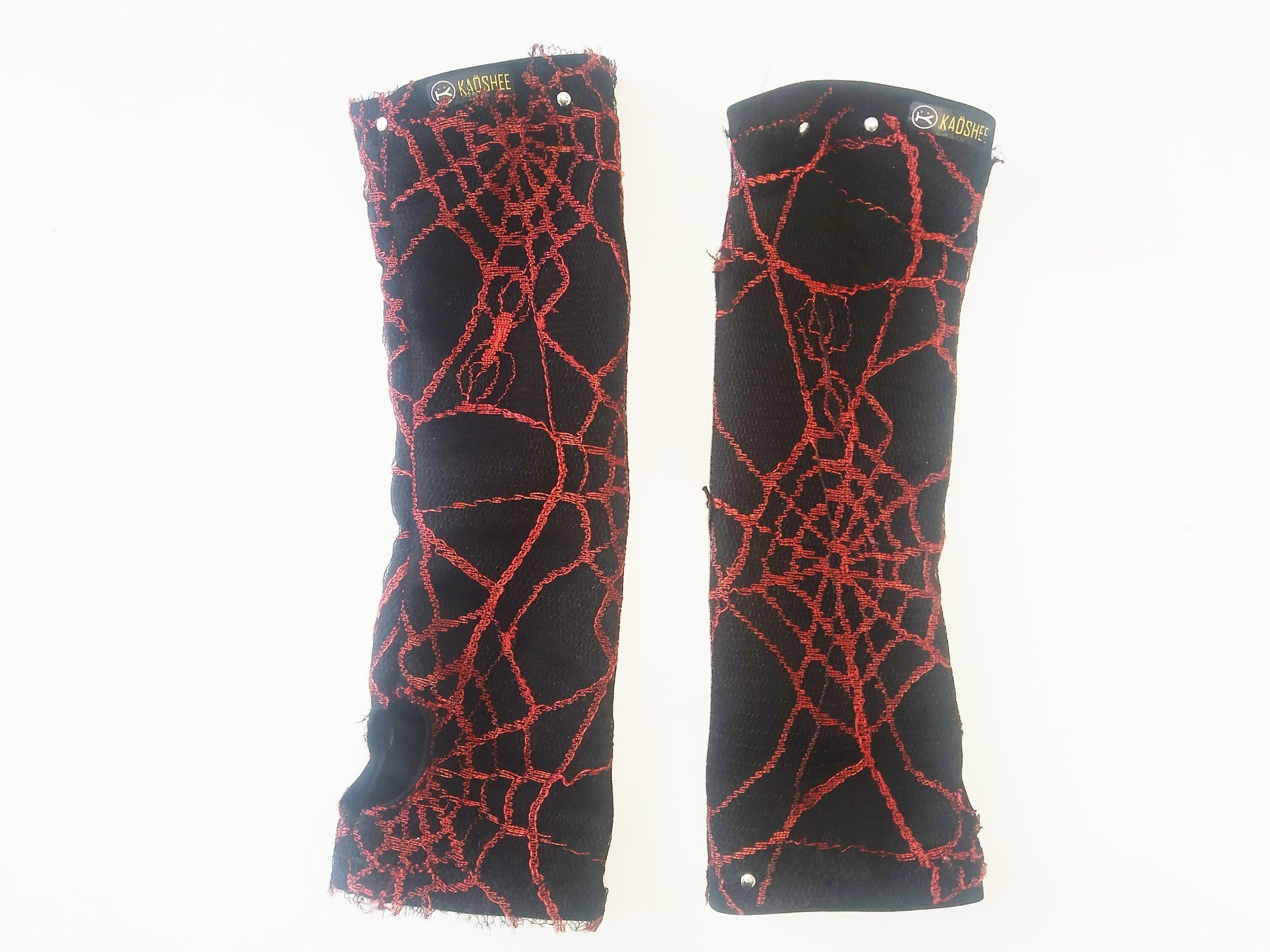 K'57 Long Gloves, Arm warmers, Handmade, Elastic polyester, Universal Size,punk wear, gothic wear, harajuku, emo, kawaii, visual kei, spider