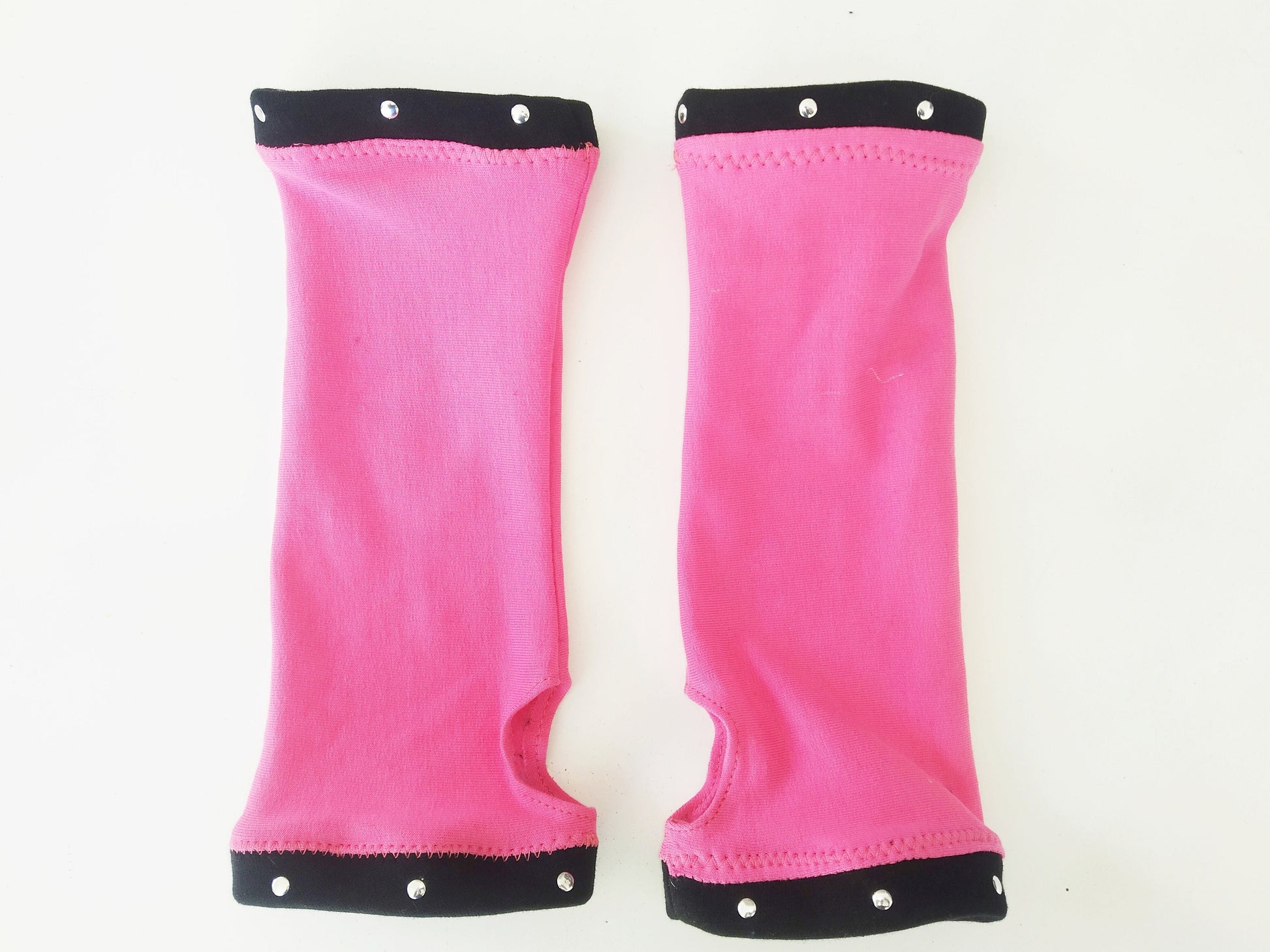 C'09 Gloves, Pink Cotton Arm warmers, Handmade, Universal Size,punk wear, gothic gloves, harajuku, emo, kawaii, visual kei, strawberry wear